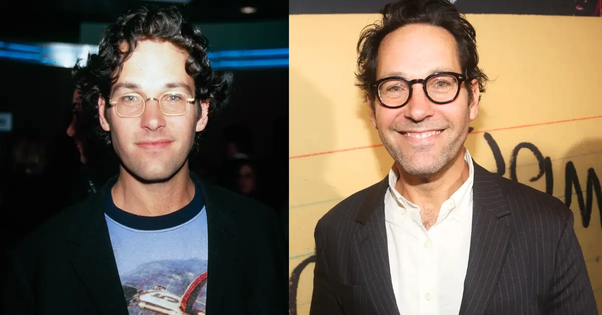 Paul Rudd Then and Now