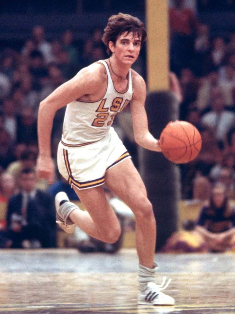 pete maravich young