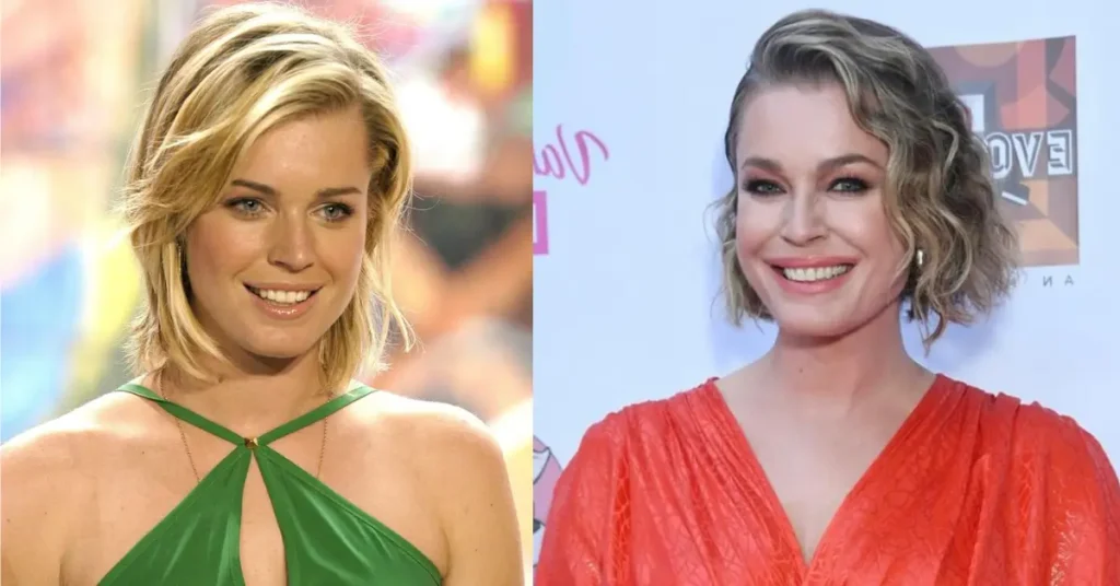 Rebecca Romijn Then and Now