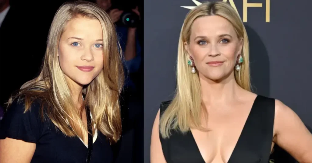 Reese Witherspoon Then and Now