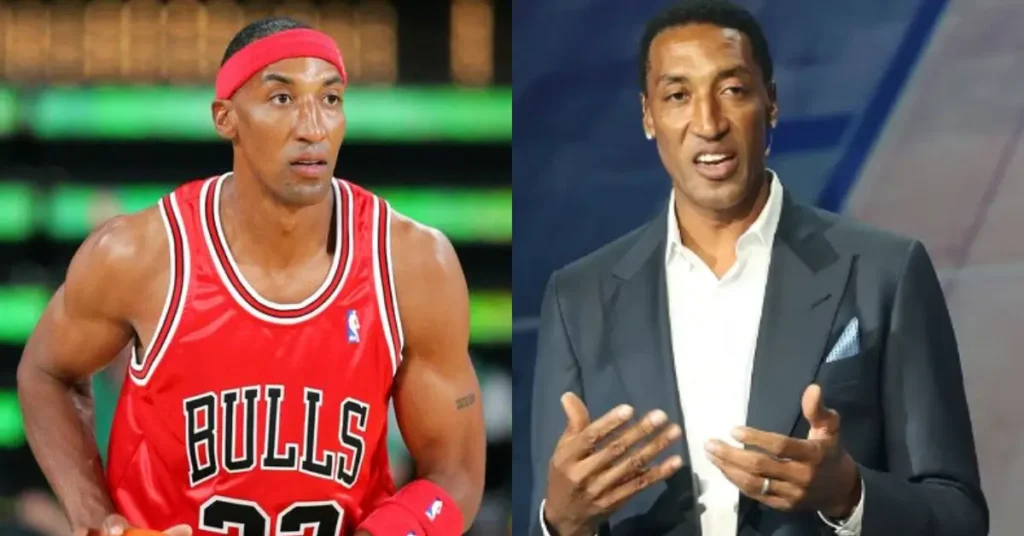 Scottie Pippen Then and Now