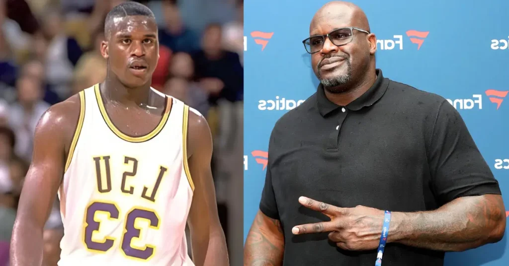 Shaquille O'Neal Then and Now