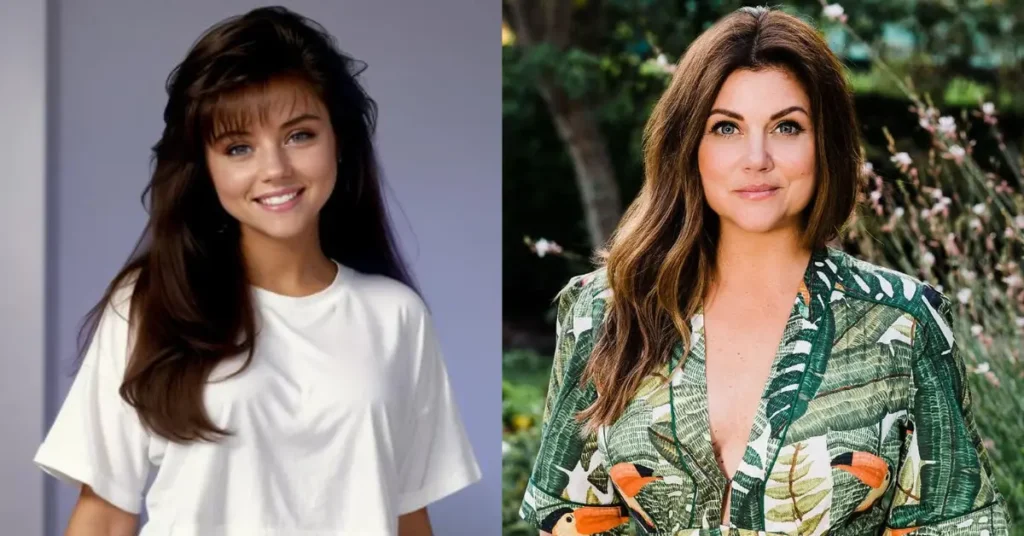 Tiffani Thiessen Then and Now