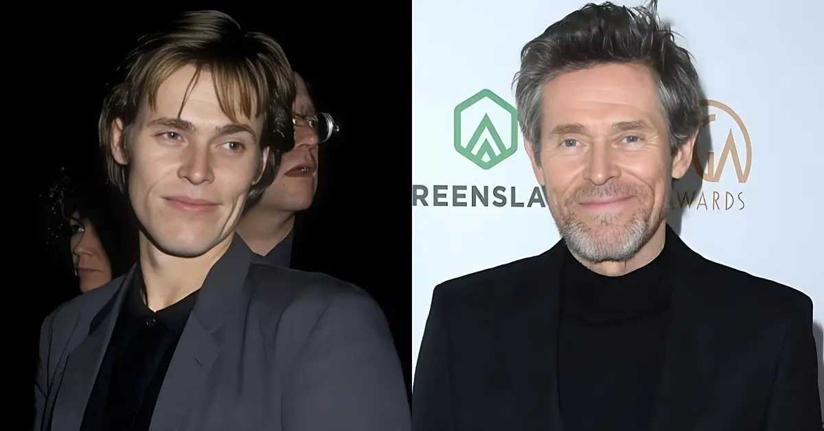 Willem Dafoe Then and Now