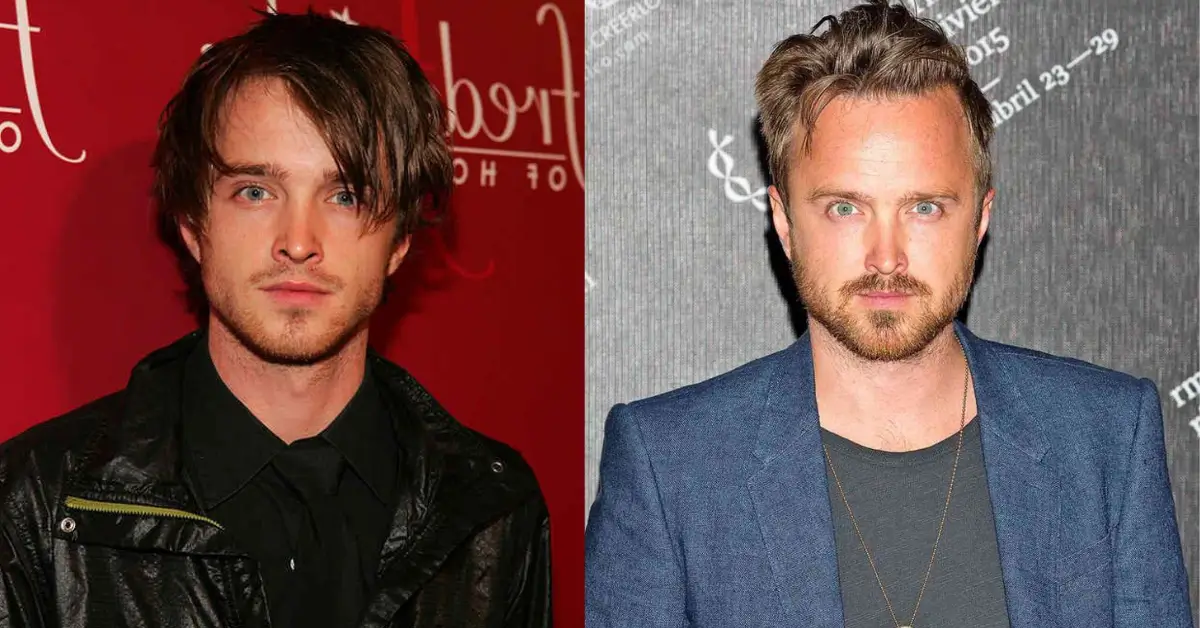 Aaron Paul Then and Now