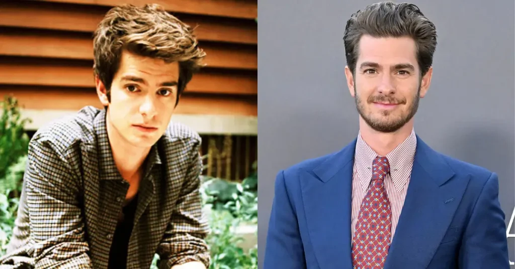 Andrew Garfield Then and Now