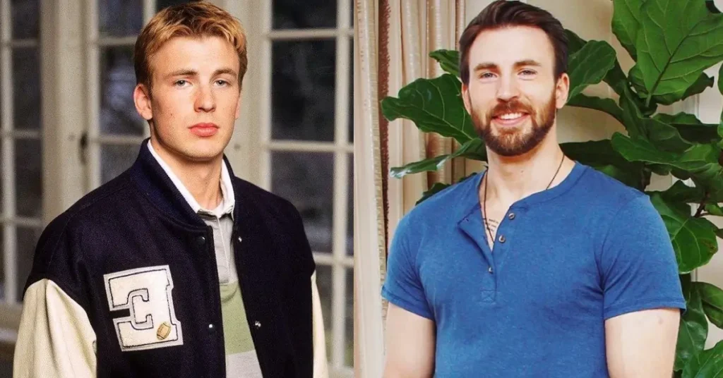 Chris Evans Then and Now