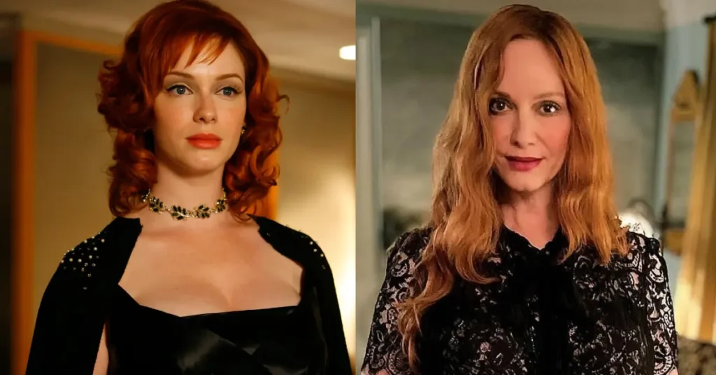 Christina Hendricks Then and Now