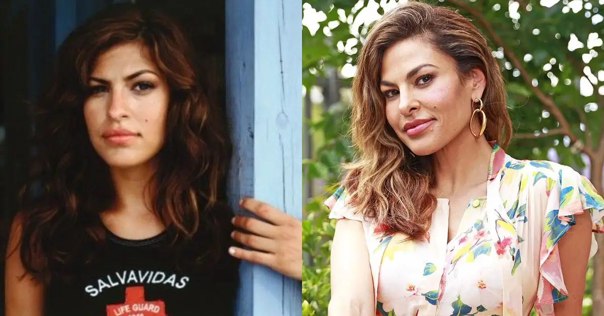 Eva Mendes Then and Now