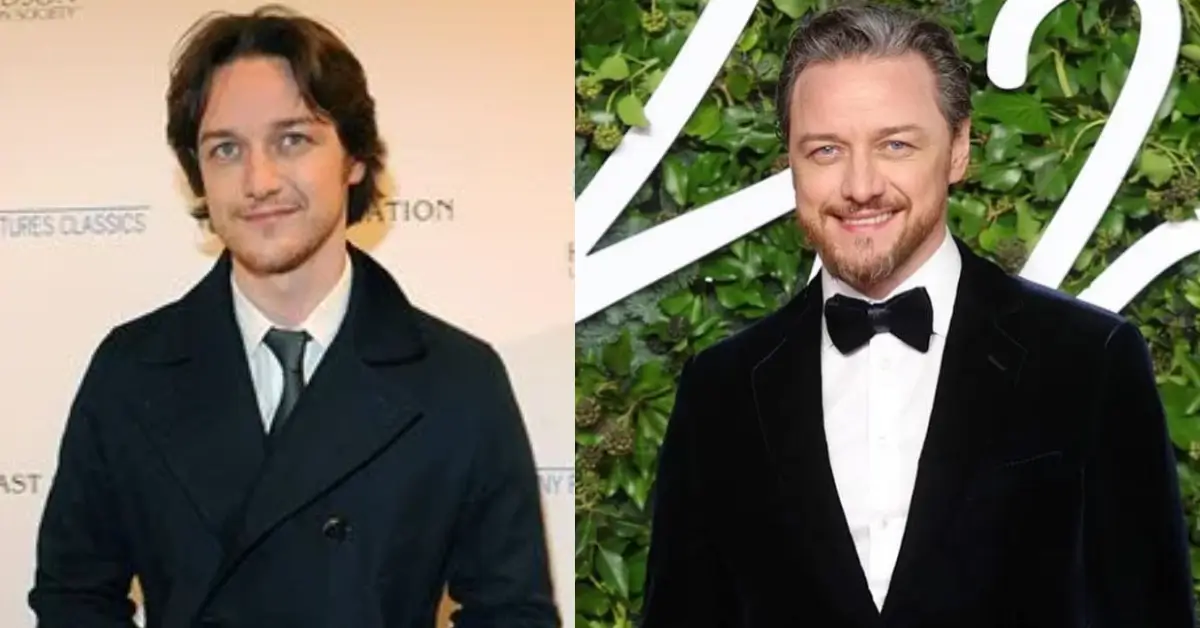 James McAvoy Then and Now