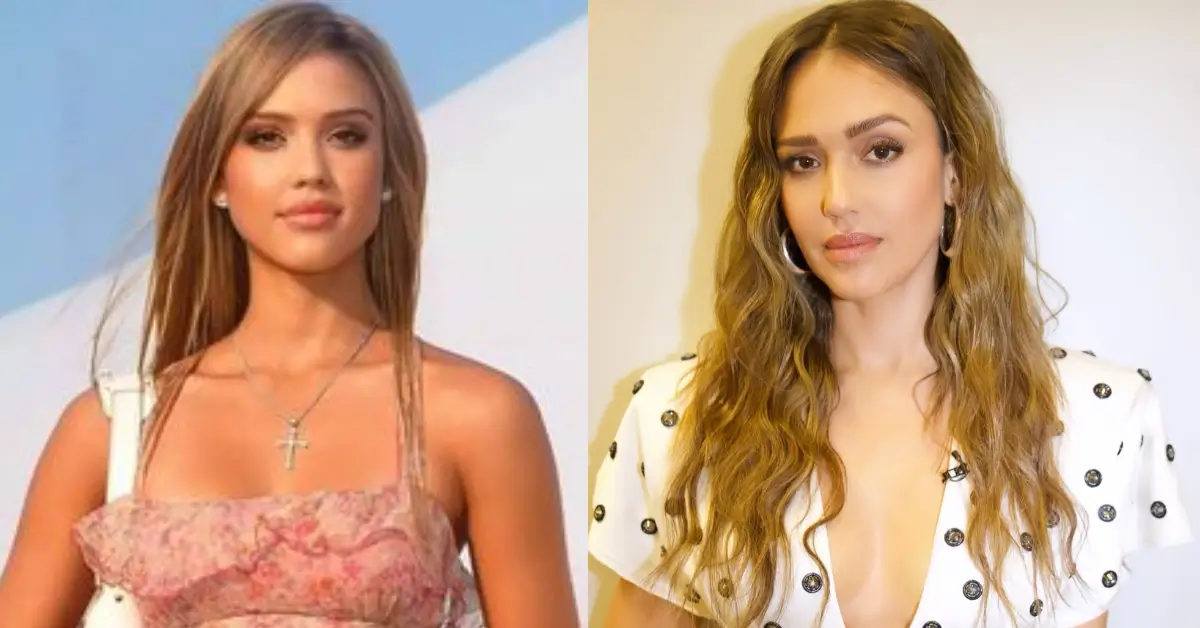 Jessica Alba Then and Now