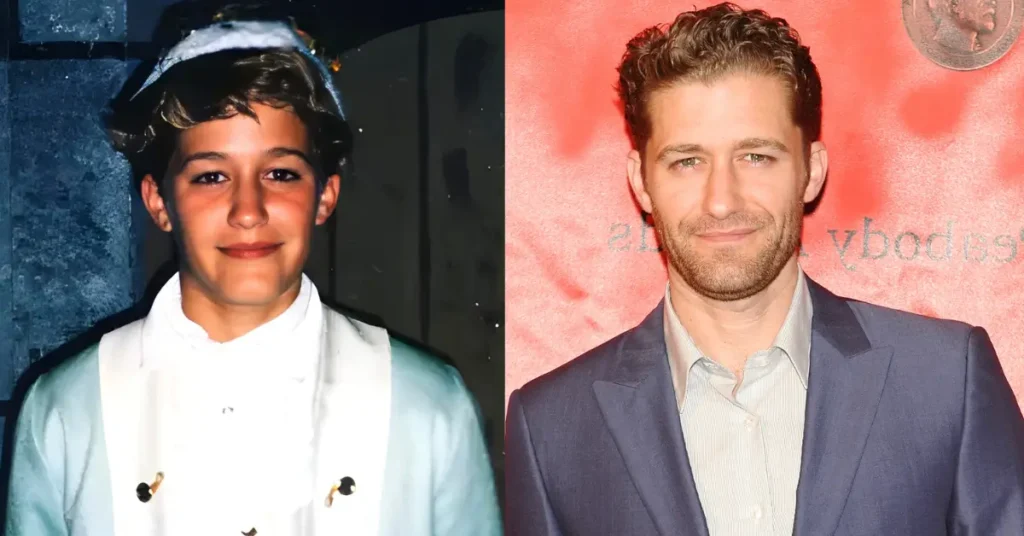 Matthew Morrison Then and Now