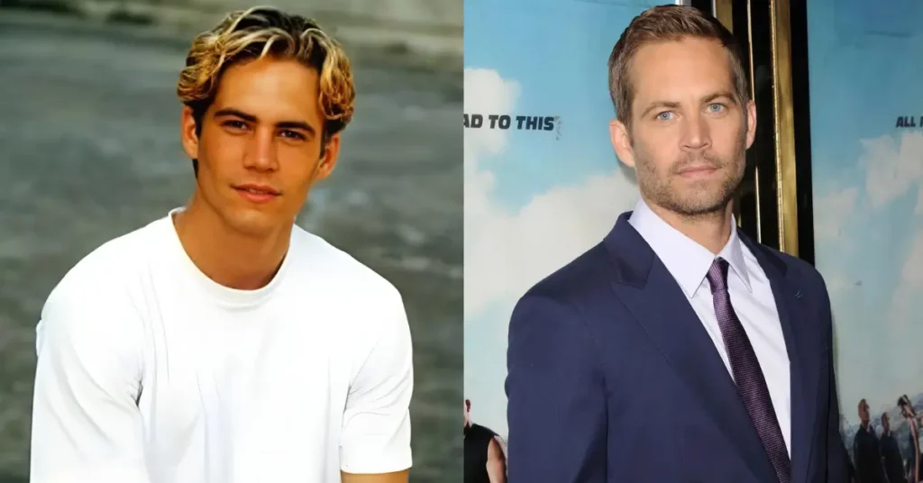 Paul Walker Then and Now