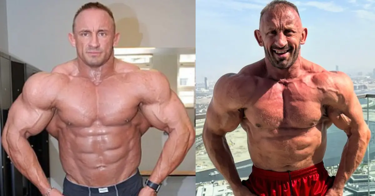 Radosław Słodkiewicz Bodybuilder Then and Now