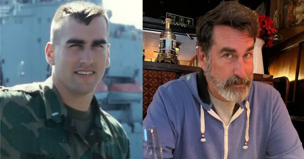 Rob Riggle Then and Now