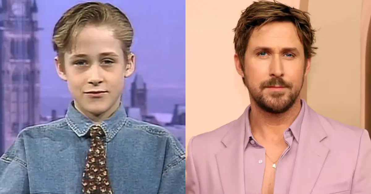 Ryan Gosling Then and Now