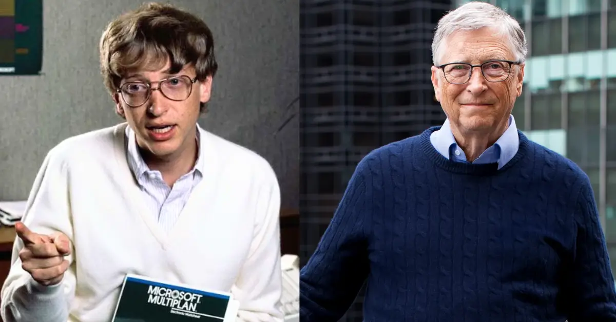 Bill Gates Then and Now