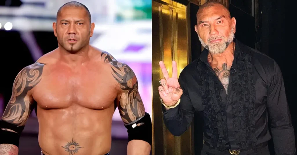 Dave Bautista Then and Now