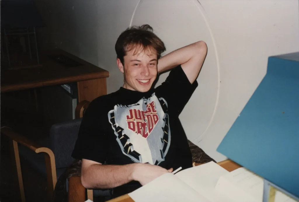 elon musk young age