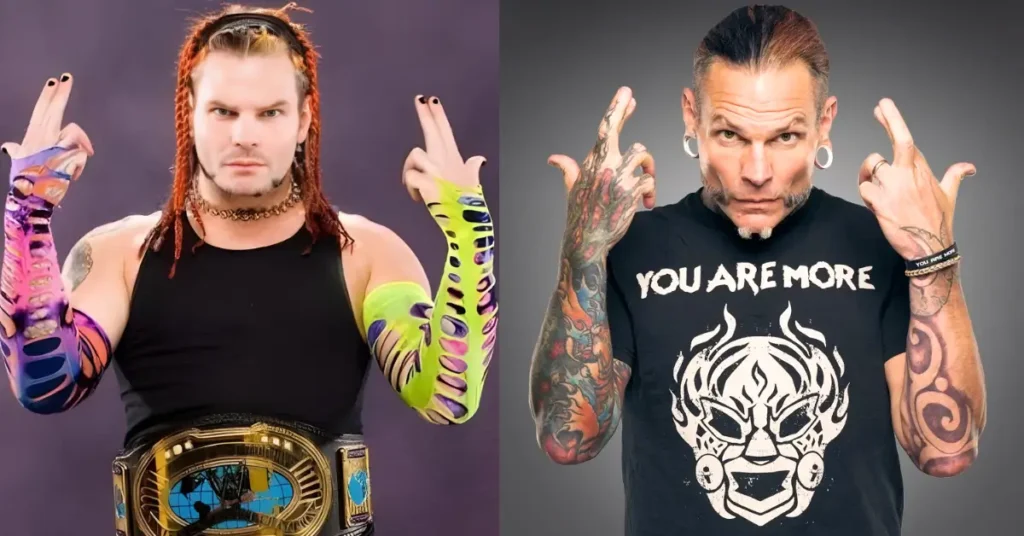 Jeff Hardy Then and Now