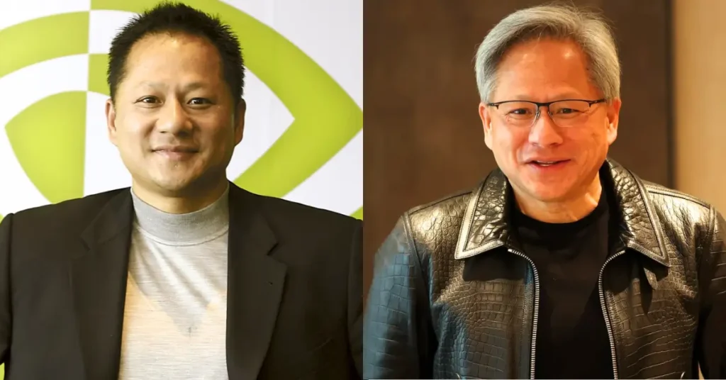 Jen-Hsun Jensen Huang Then and Now