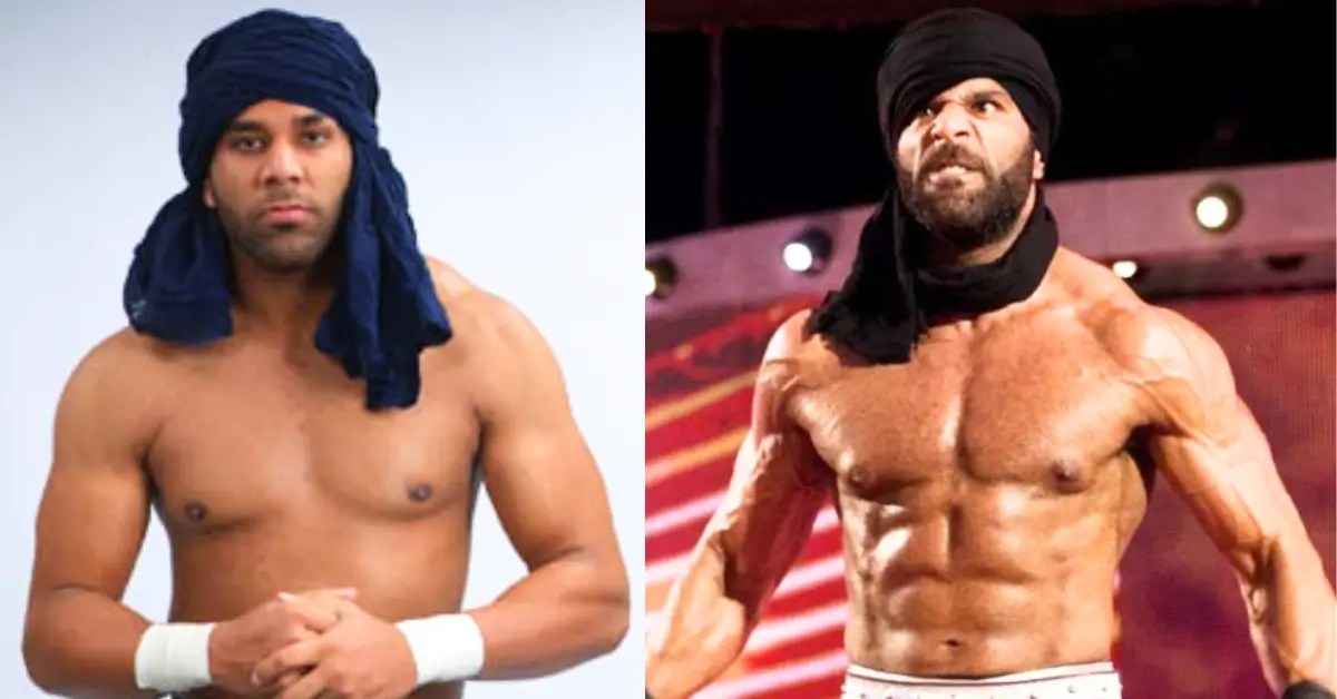 Jinder Mahal Then and Now