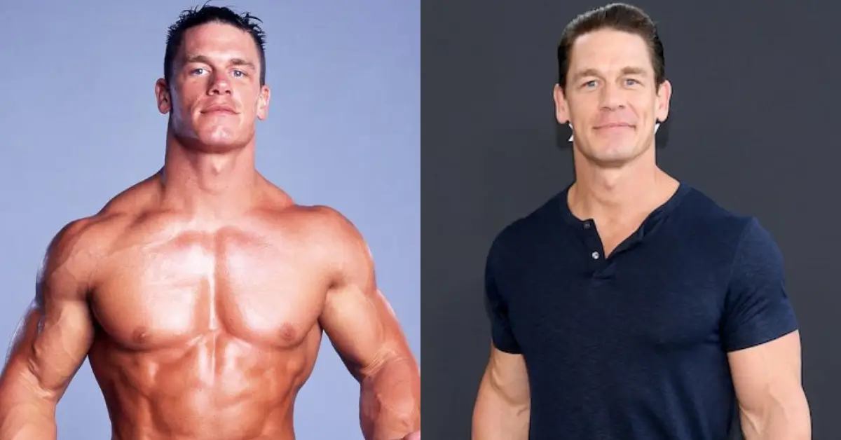 John Cena Then and Now