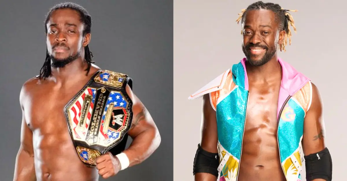 Kofi Kingston Then and Now