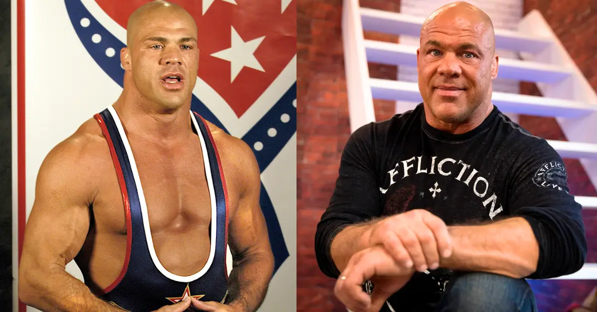 Kurt Angle Then and Now