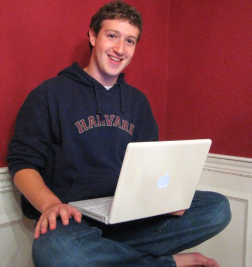 mark zuckerberg young