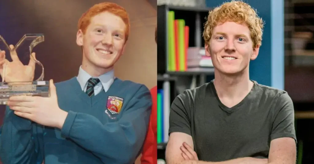 Patrick Collison Then and Now