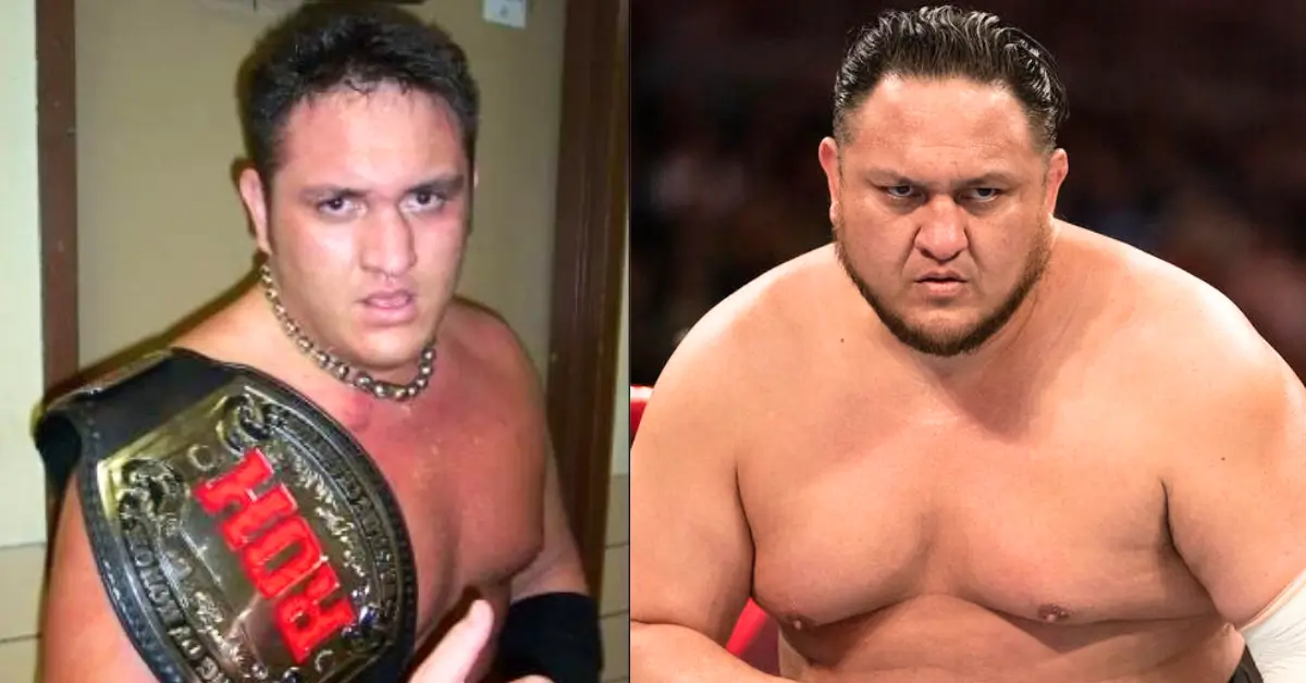 Samoa Joe Then and Now