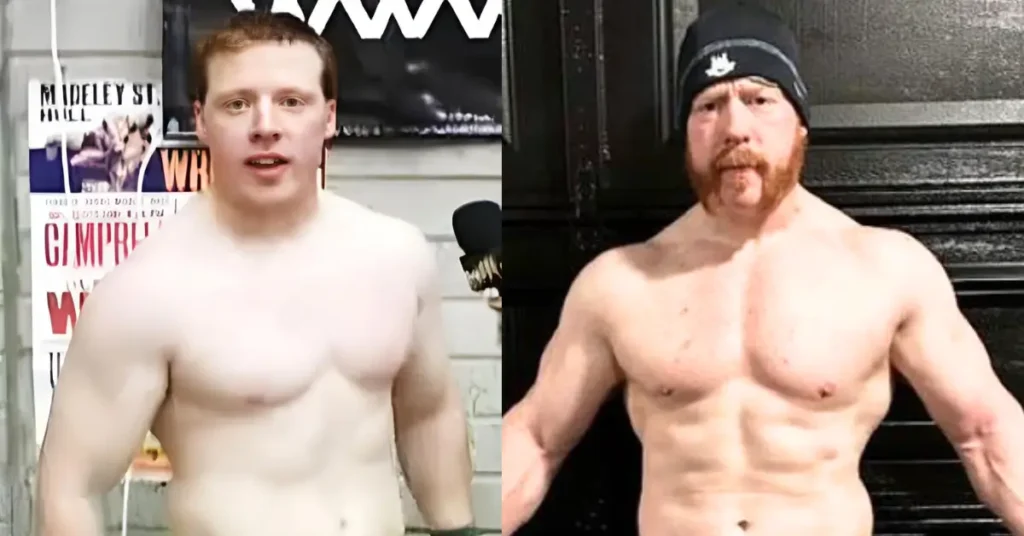 Sheamus Then and Now