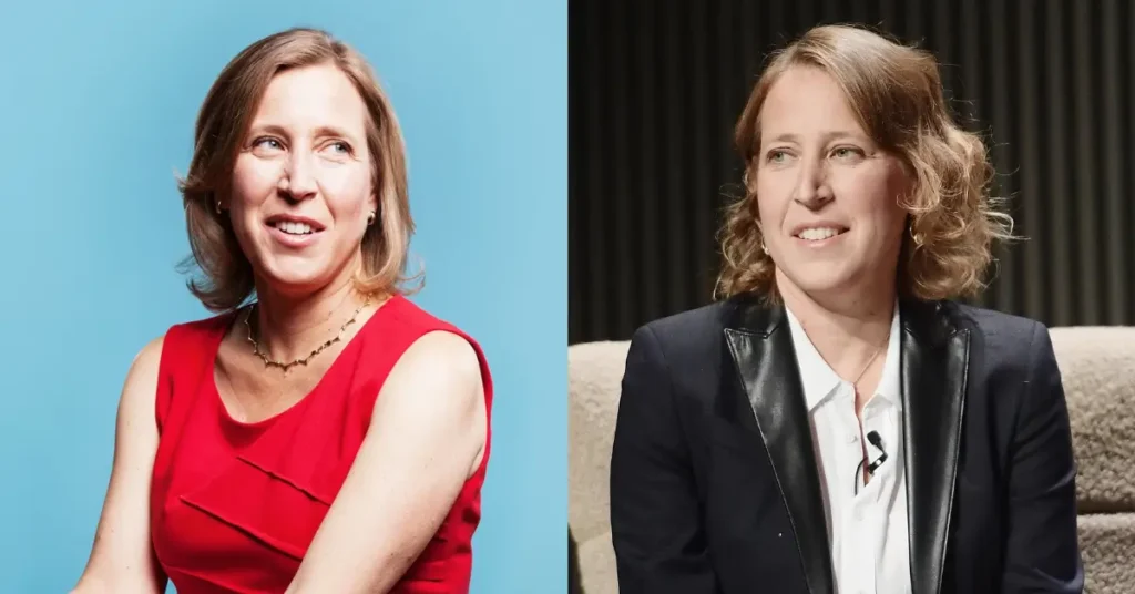 Susan Wojcicki Then and Now