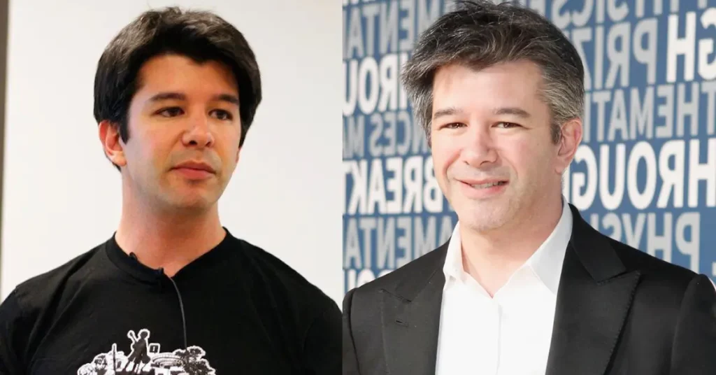 Travis Kalanick Then and Now