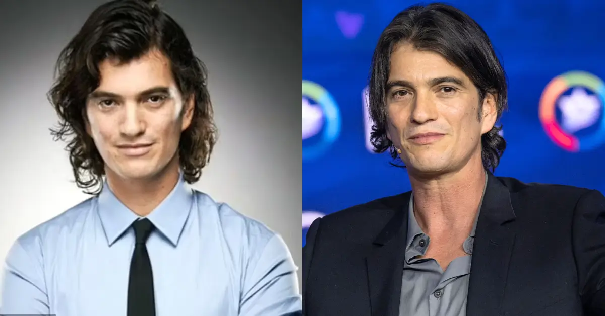 Adam Neumann Then and Now