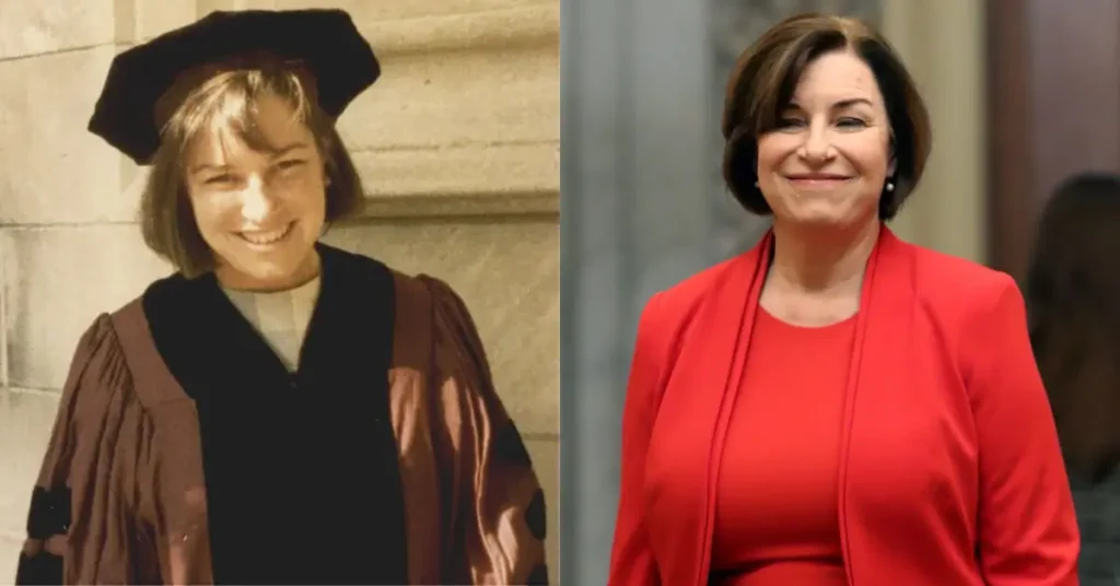 Amy Klobuchar Then and Now