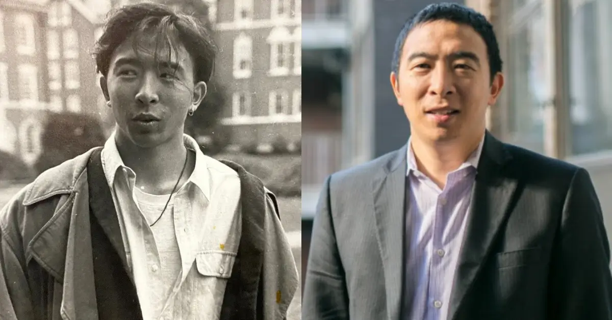 Andrew Yang Then and Now