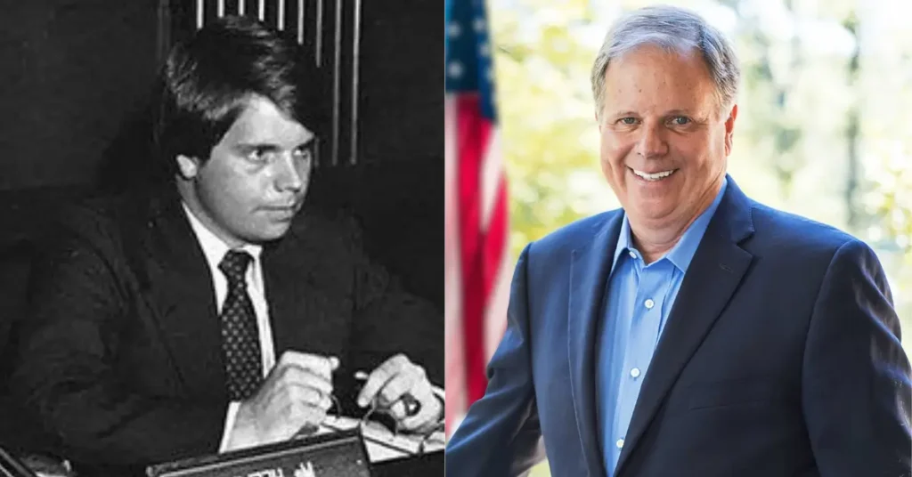 Doug Jones Then and Now