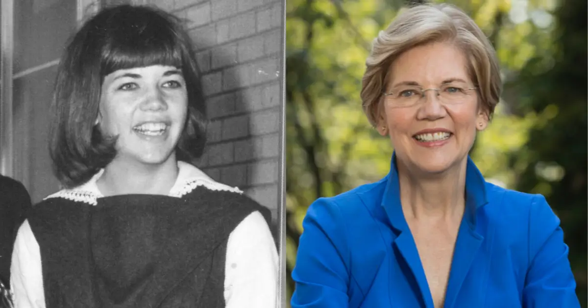 Elizabeth Warren Then and Now