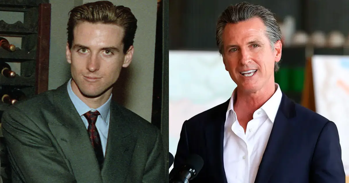 Gavin Newsom Then and Now