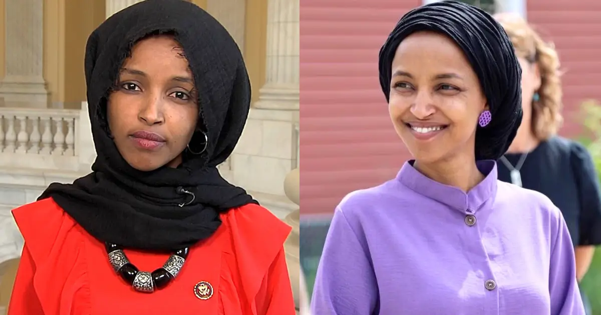 Ilhan Omar Then and Now