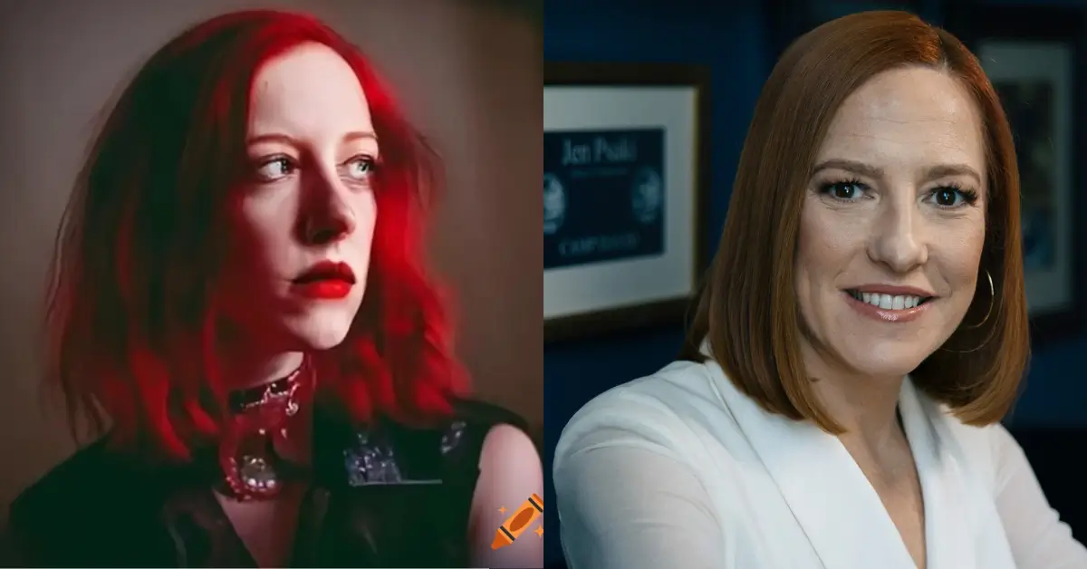 Jen Psaki Then and Now