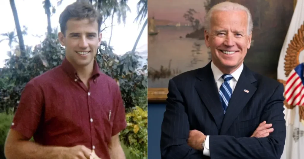 Joe Biden Then and Now