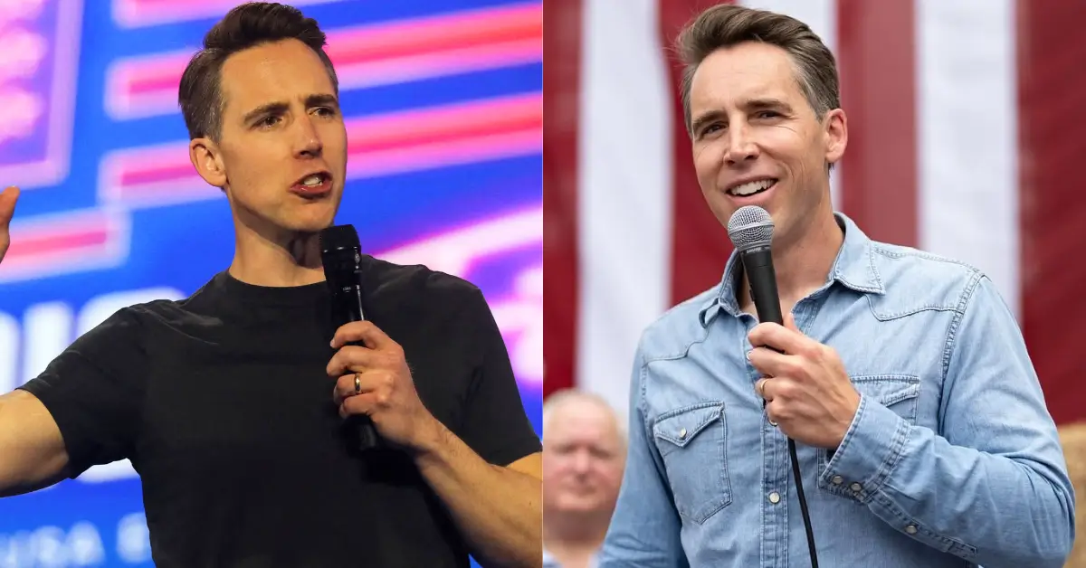 Josh Hawley Then and Now