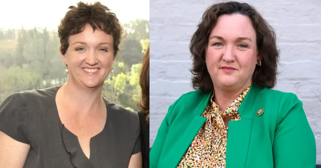 Katie Porter Then and Now