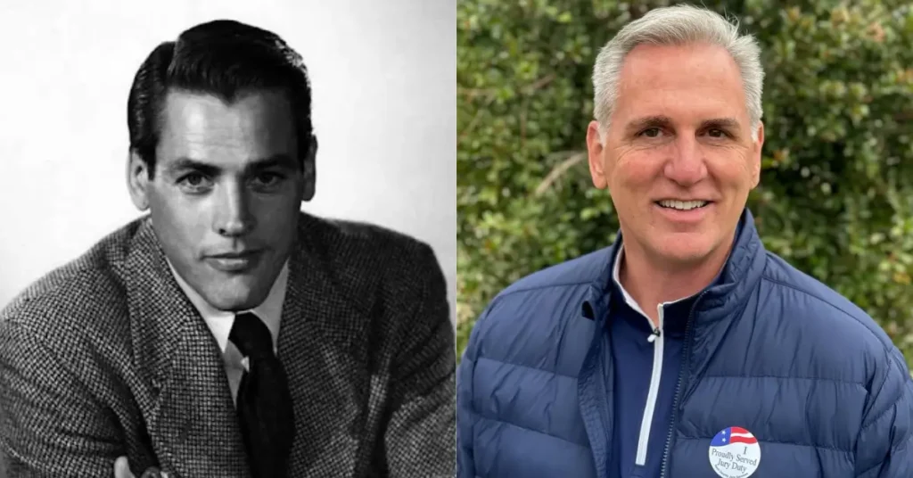 Kevin McCarthy Then and Now