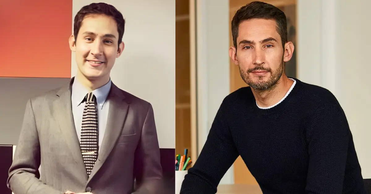 Kevin Systrom Then and Now