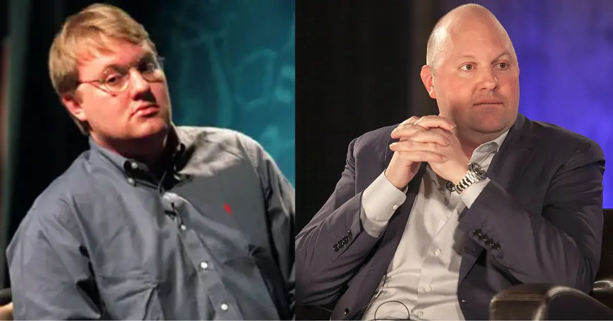 Marc Andreessen Then and Now