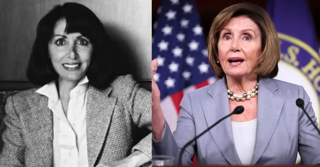 Nancy Pelosi Then and Now